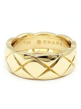 Chanel 18K Yellow Gold Coco Crush Ring